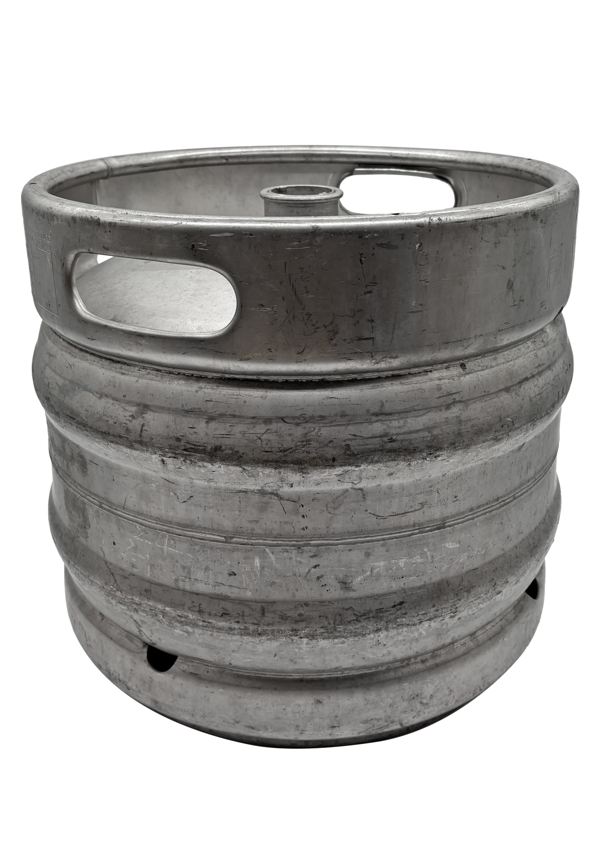 EURO 30L Stainless Steel KEG Ø 395 mm - stackable - with Fitting / spear